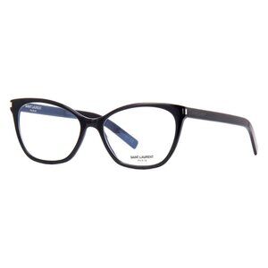 NEW SAINT LAURENT EYEGLASSES, SL287SLIM 001 BLACK WOMEN EYEWEAR SL 287 SLIM 001